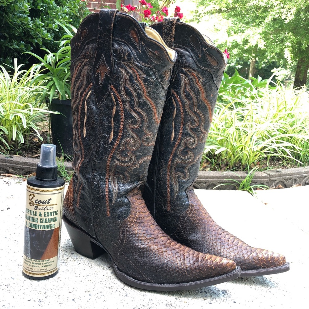 Corral Genuine Python Cowgirl Boots